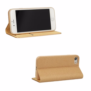 Чехол-книжка Vennus с рамкой для Samsung Galaxy S24 Plus золотой