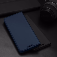 Dux Ducis Skin Pro viedtālruņa apvalks ar vāciņu Realme Narzo 50A, melns