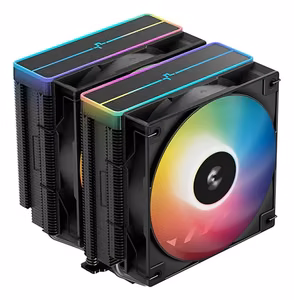 DeepCool AG620 BK ARGB V2 mikroshēmojuma, mātesplates gaisa dzesētājs 12 cm melns 1 gab.