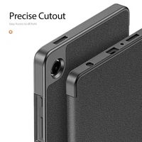 Korpuss Dux Ducis Domo Samsung X110/X115 Tab A9 8.7/X130/X135 Tab A11 8.7 melns