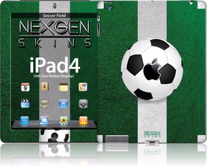 Nexgen Soccer Field 3D dekoratīvo uzlīmju komplekts iPad 2/3/4