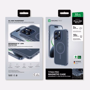 Amazing Thing Titan Pro Magnētiskais apvalks MagSafe 10FT IP156.1PTMBU iPhone 15 Pro zilais