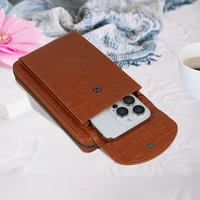 Adīts maciņš telefonam GCW12 brūns