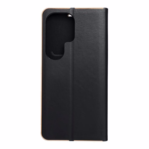 LUNA Book Gold viedtālruņa apvalks SAMSUNG S26 Ultra melns