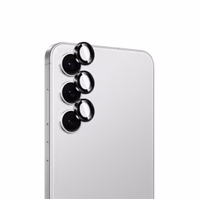 Puro rūdīts stikls for the rear camera for Samsung Galaxy S26/S26 Plus - with a melns frame