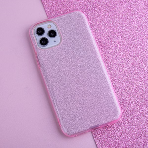 Glitter 3in1 maciņš for Samsung Galaxy A17 4G / A17 5G rozā
