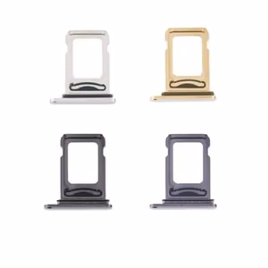 SIM Holder Saderīgs ar Apple iPhone 12 Pro / 12 Pro Max DUAL SIM card holder / Sudrabs /