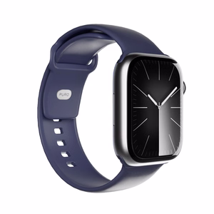 Puro Icon siksniņa Apple Watch 44/45/46/49 mm - Tumši zila - Tumši zila