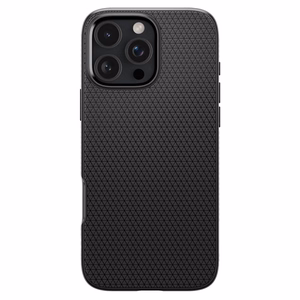 Spigen Liquid Air viedtālruņa apvalks iPhone 16 Pro Max - melns