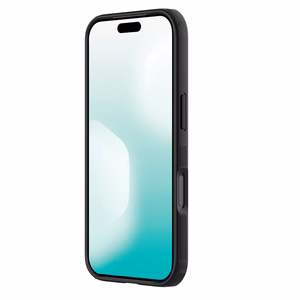 Nillkin Super Frosted Shield Pro Чехол совместимый с MagSafe для iPhone 17 Pro - прозрачный чёрный