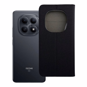 SENSITIVE grāmatiņas maciņš XIAOMI Redmi Note 15 PRO PLUS 5G melns