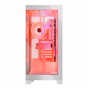 Modecom Volcano SPACE APEX ARGB MIDI Midi Tower balts datora korpuss