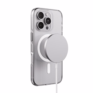 Crong Clear MAG Pro MagSafe vāciņš ierīcei iPhone 16 Pro Max, caurspīdīgs