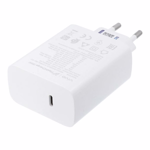 VIVO oriģinālais lādētājs Flash Charge USB C 3A 120W V12060L1B0 balts bulk