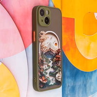 Īpaši moderns korpuss priekš Xiaomi Redmi Note 13 Pro 5G Travel green