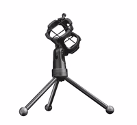 Trust GXT 232 Mantis datora mikrofons melns