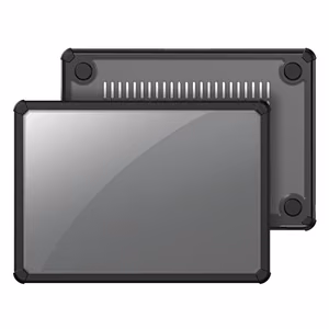 Klēpjdatora maciņš Dux Ducis LCGM Apple MacBook Pro 16 (2019/2021/2023/2024) melns
