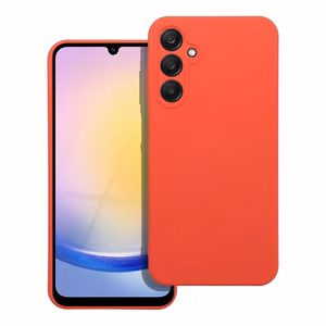 Silikona apvalks viedtālrunim SAMSUNG A25 5G persikains