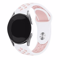 Beline Siksniņa Watch 20mm Sport Silicone balts/rozā