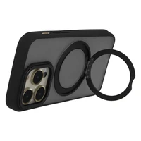 Secure Spinning Mag viedtālruņa apvalks iPhone 15 Plus 6,7" melns