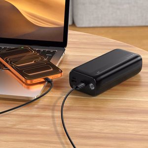 Borofone Внешний аккумулятор 30000mAh BJ86A Victoria - 2xUSB - чёрный