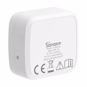 Viedais slēdzis WiFi Sonoff S-MATE2 (bez neitrāla)