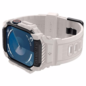 Spigen Rugged Armor ”Pro” Strap for Apple Watch 10 (46MM) - Beige