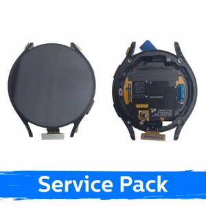 LCD displejs saderīgs Samsung R945 Watch 6 44mm ar rāmi / Graphite / (Service Pack)