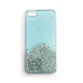 Wozinsky Star Glitter Shining apvalks Samsung Galaxy A30 zils