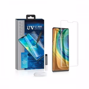 Закалённое стекло "Premium UV Glue 5D" Huawei Nova 10 Pro в блистере