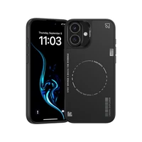 Benks Dynamic Minimālistiskais viedtālruņa apvalks Iphone 16 melns