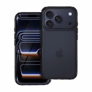 Чехол для iPhone 17 PRO Matrix Clear чёрный