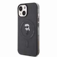 Karl Lagerfeld IML Ikonik MagSafe apvalks iPhone 15 - melns