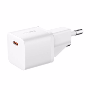 Mini sienas lādētājs Baseus GaN5 20W (balts)