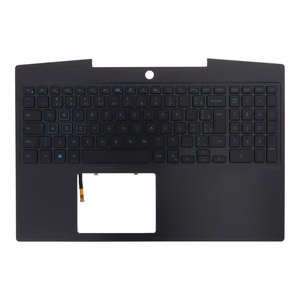Tastatūra ar korpusu (palmrest) Dell G3 15 3590 / G5 15 5500 UK P0NG7 0P0NG7 (ar apgaismojumu)