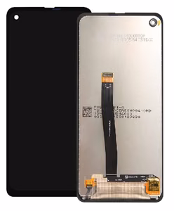 LCD ekrāns Samsung G715F Xcover PRO ar skārienjutīgo ekrānu melns ORG