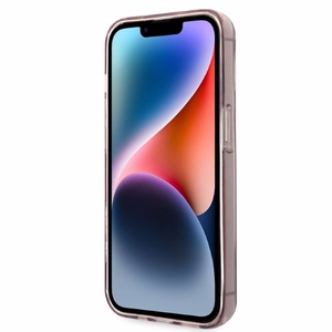Karl Lagerfeld KLHCP14LHNCHTCP iPhone 14 Pro 6.1" rozā/rozā cietais apvalks Ikonik Choupette