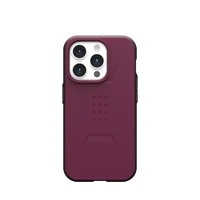 UAG Civilian Magnētiskais viedtālruņa apvalks iPhone 15 Pro - violeta