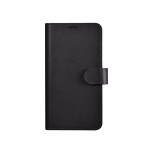 iCarer Maksts apvalks Samsung Galaxy S23 ādas apvalks maksts melns