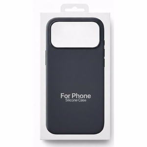 Telefona maciņš „TM MagSafe Silicone“ priekš iPhone 17 / Midnight Black /