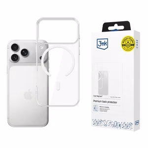 3mk Clear MagCase Apple iPhone 17 Pro Max - caurspīdīgs