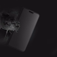Dux Ducis Skin Pro viedtālruņa apvalks ar vāciņu Realme Narzo 50A, melns