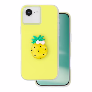Fruit 2in1 maciņš paredzēts iPhone 16e / 17e dzeltens