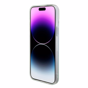 Guess GUHMP15MHITSQ iPhone 15 Plus 6.7" tirkīza/tirkīza cietais apvalks IML Iridescent MagSafe