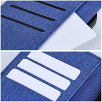 Viedtālruņa apvalks (m) GOMMA Book IPHONE 16e (SE 4 2025) - zils (m)