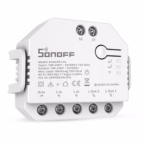 Viedais slēdzis WiFi Sonoff Dual R3