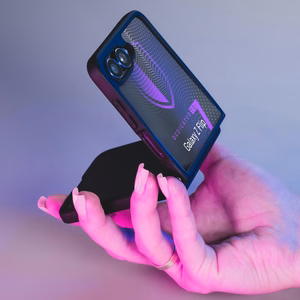 3mk Satin Armor Case+ для Samsung Galaxy Z Flip 7 - прозрачный чёрный