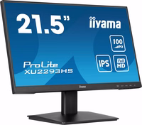 iiyama ProLite XU2293HS-B6 computer monitor 54.6 cm (21.5") 1920 x 1080 pixels Full HD LED melns