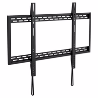 Manhattan Wall Mount for TV & Monitors (Fixed), For screens 60" to 100", VESA compatability: all between 200x200mm and 900x600mm - check the dimensions of the four mounting holes on back of screen to ensure it fits, Max 50kg, Black, Bracket