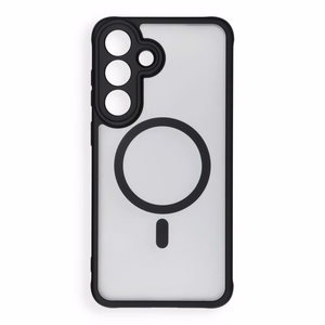 Aizsargvāciņš ierīcei Samsung S26 FE: Full Matte Mag Cover, saderīgs ar MagSafe, krāsa – melna
